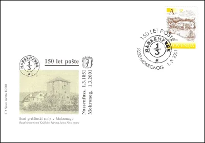 150 LET POŠTE MOKRONOG - NASSENFUSS